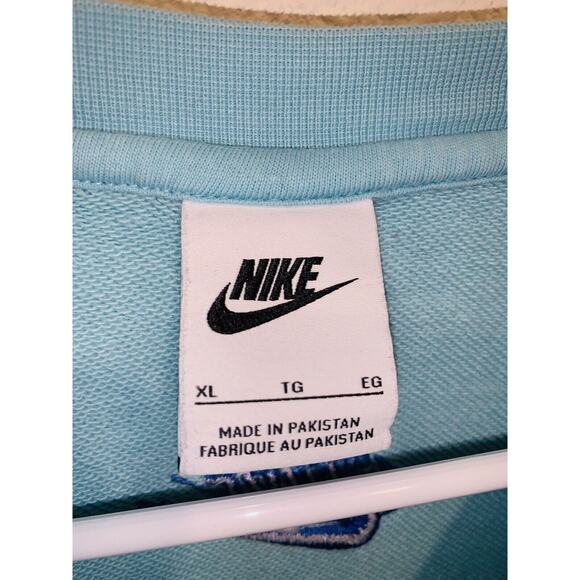 Vintage Nike Sweatshirt crew neck logos stained 90s - Picture 6 of 10